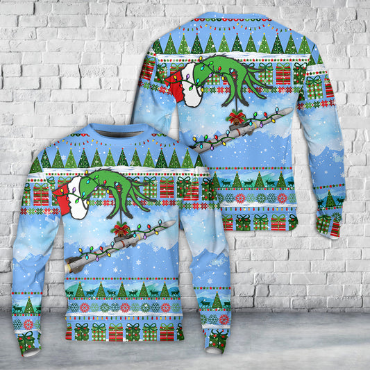AIM-120 AMRAAM air to air missile Christmas Sweater