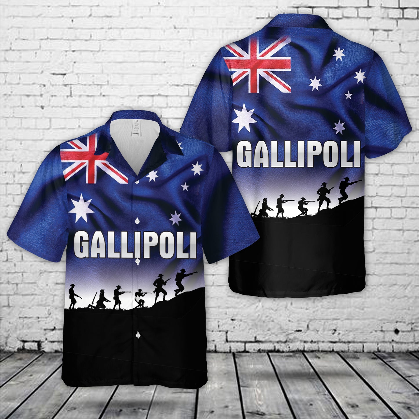 ANZAC Soldiers Gallipoli Campaign Hawaiian Shirt