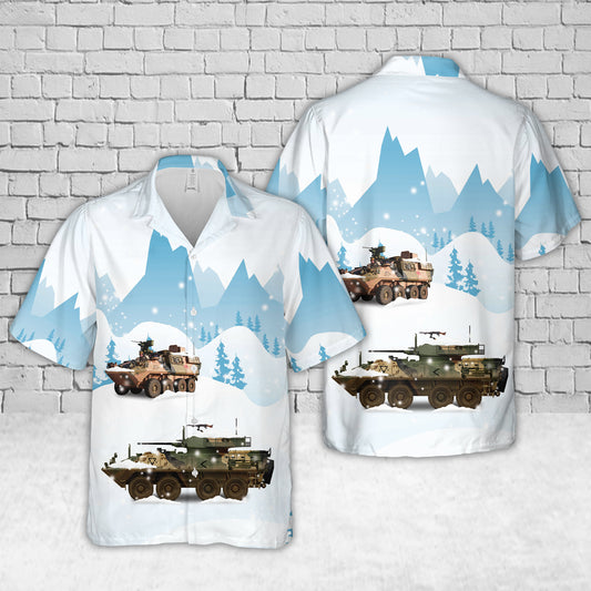 ASLAV Australian Army Christmas Hawaiian Shirt