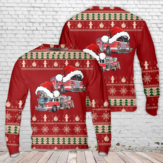 Adamstown, Pennsylvania, Adamstown Fire Company Christmas AOP Sweater