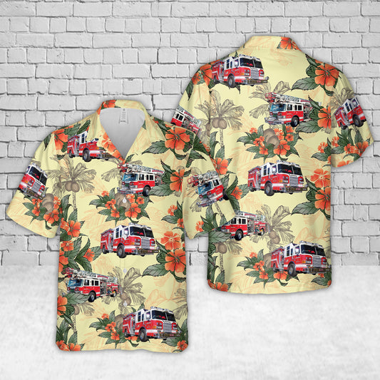 Adamstown, Pennsylvania, Adamstown Fire Company Hawaiian Shirt