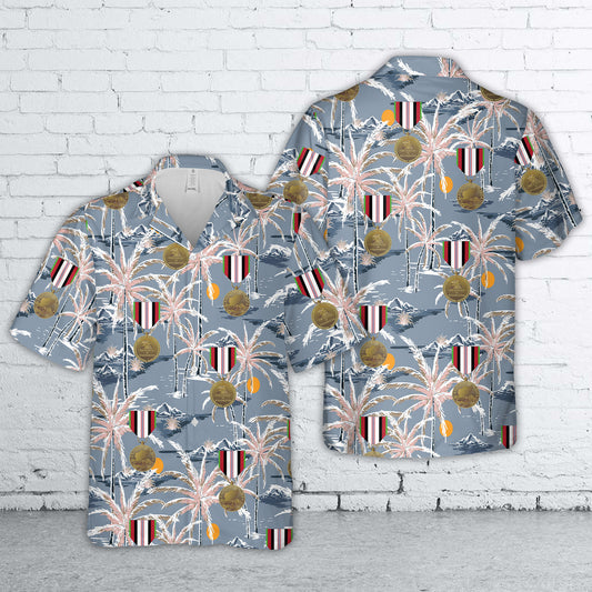Afghanistan Campaign Medal Hawaiian Shirt