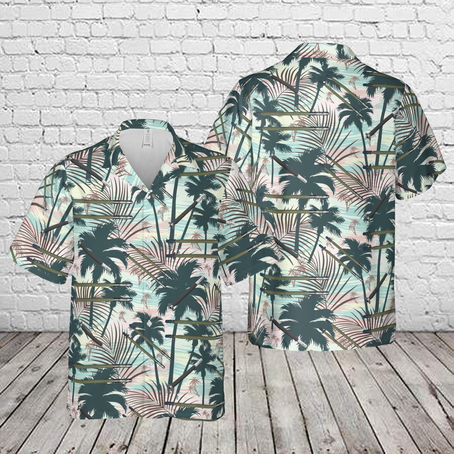 Air-to-Air Stinger (ATAS) AIM-92 Stinger air-to-air missile Hawaiian Shirt