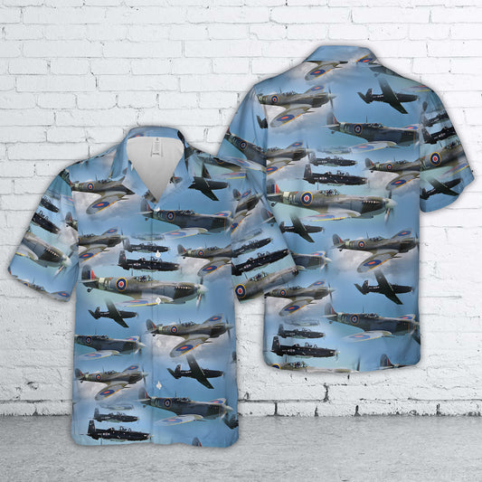 Air Force Heritage Flight of New Zealand Anzac Day Hawaiian Shirt