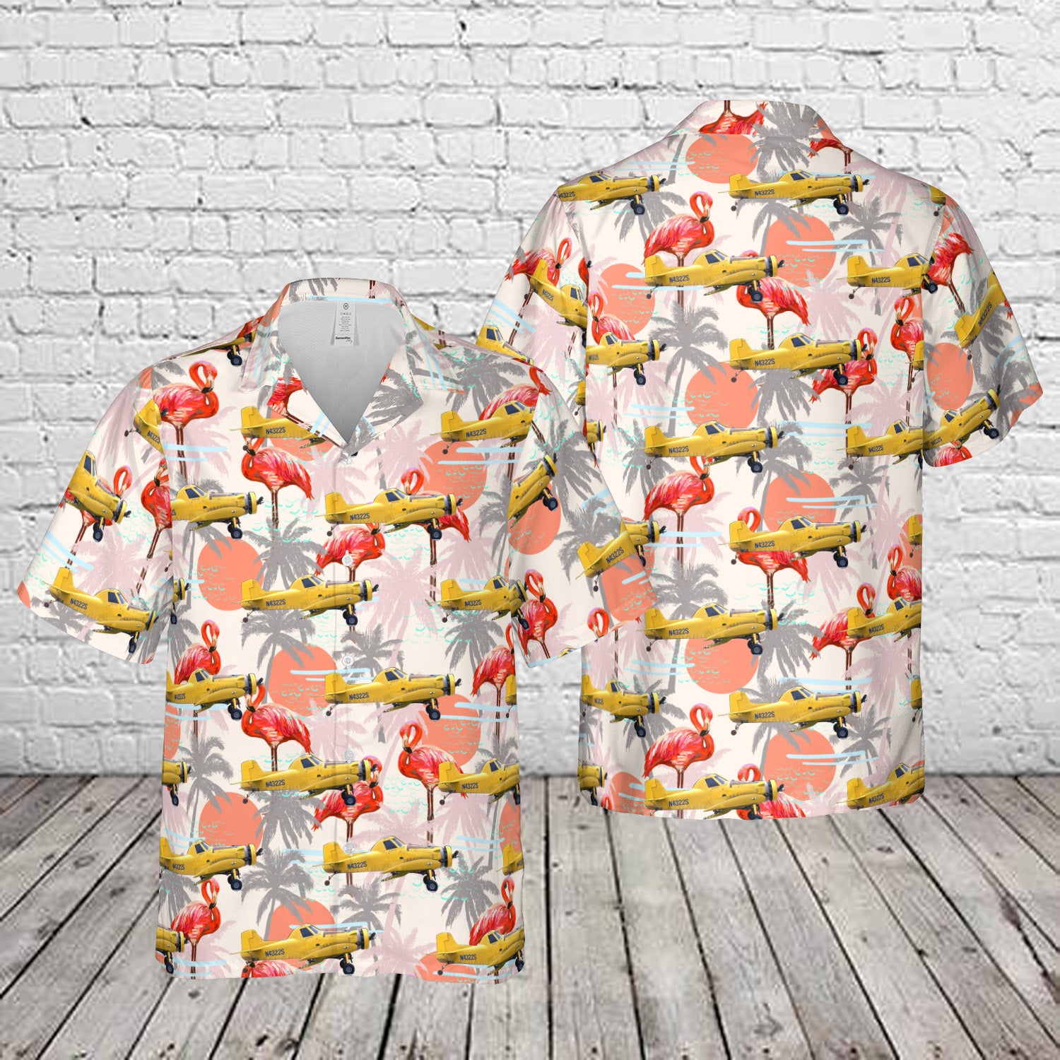 Air Tractor AT-300, N4322S / 300-0002 Hawaiian Shirt