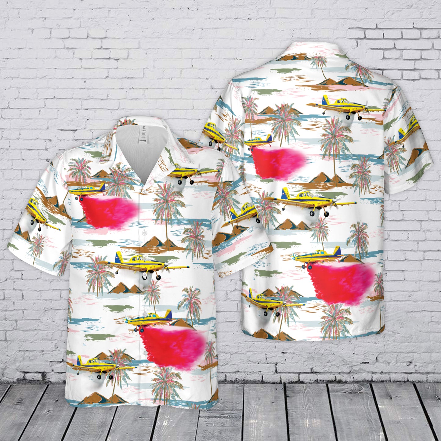 Air Tractor AT-802 Fire Boss Hawaiian Shirt