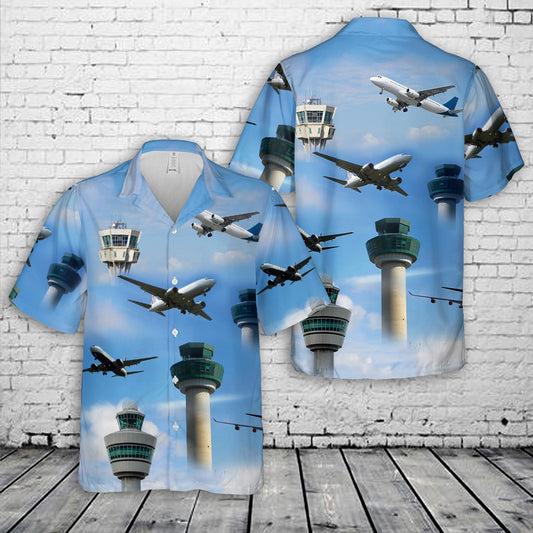 Air Traffic Controller Hawaiian Shirt