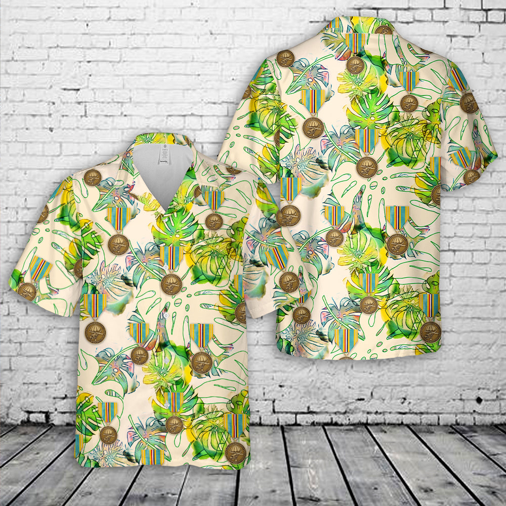 Airborne And Air Assault Commemorative Medal Hawaiian Shirt