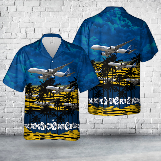 Airbus A350-900 F-WXWB Hawaiian Shirt