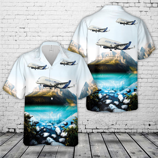 Airbus Beluga Airbus A300-600ST (Super Transporter) Hawaiian Shirt