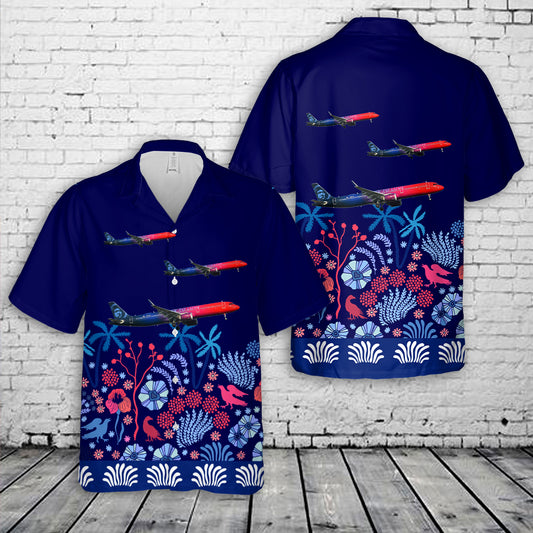 Alaska Airlines A321-253N (A321neo) More to Love special livery Hawaiian Shirt