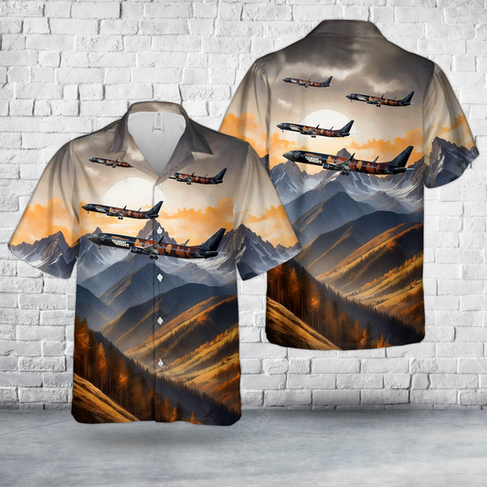 Alaska Airlines Boeing 737-900ER UNCF livery Hawaiian Shirt