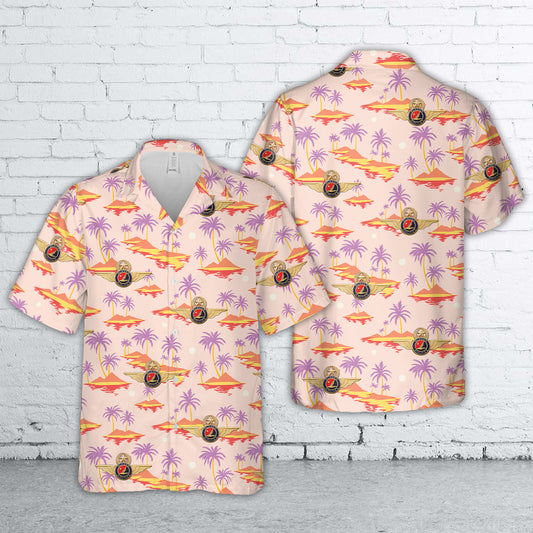 Alaska Airlines Captain - Wing Hawaiian Shirt