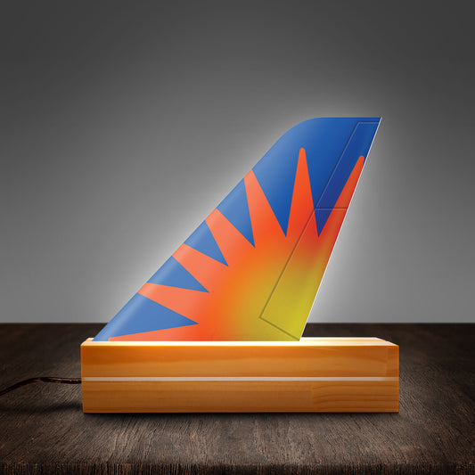 Allegiant Air Tail Custom Shape Photo Night Light