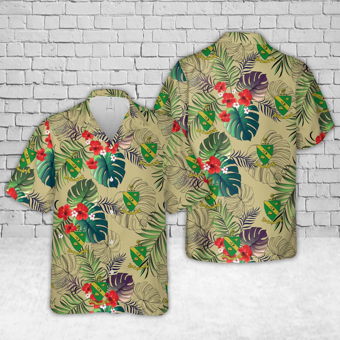 Alpha Gamma Rho (ΑΓΡ/AGR) Social Hawaiian Shirt