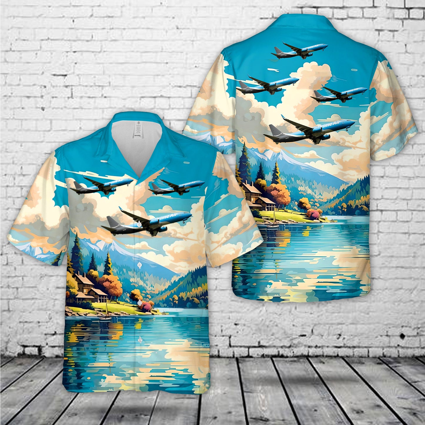 Amazon Prime Air Boeing 737-800 Hawaiian Shirt