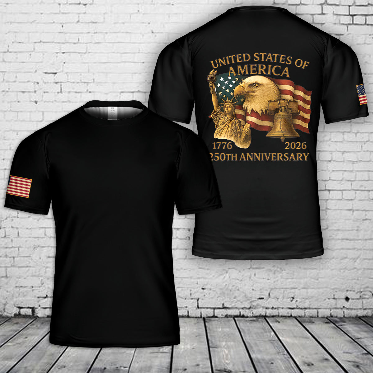 America 250th Anniversary 3D T-Shirt