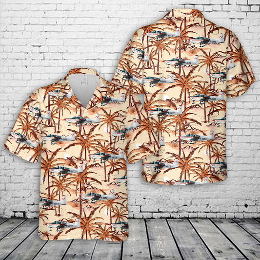 American General AG-5B Tiger Hawaiian Shirt