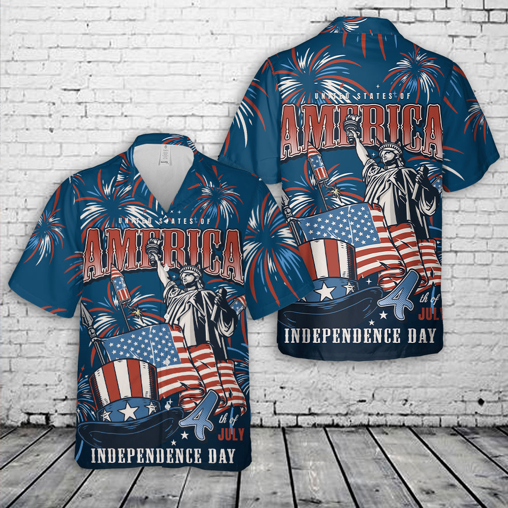 American Independence Day Hawaiian Shirt