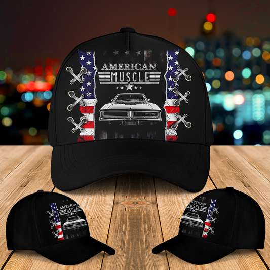 American Muscle Baseball Cap