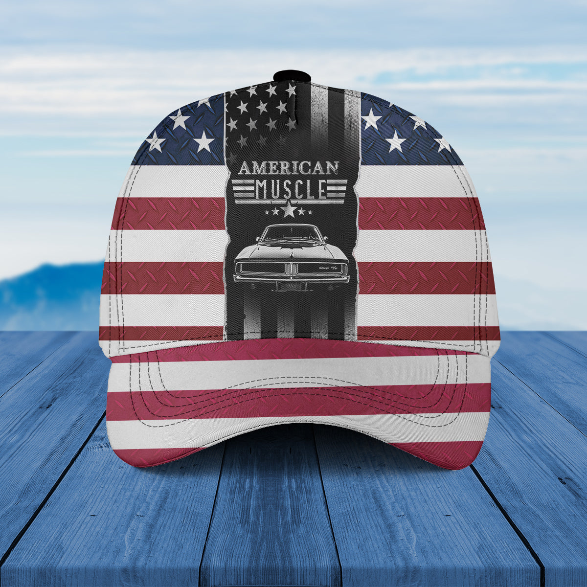 American Muscle Baseball Cap