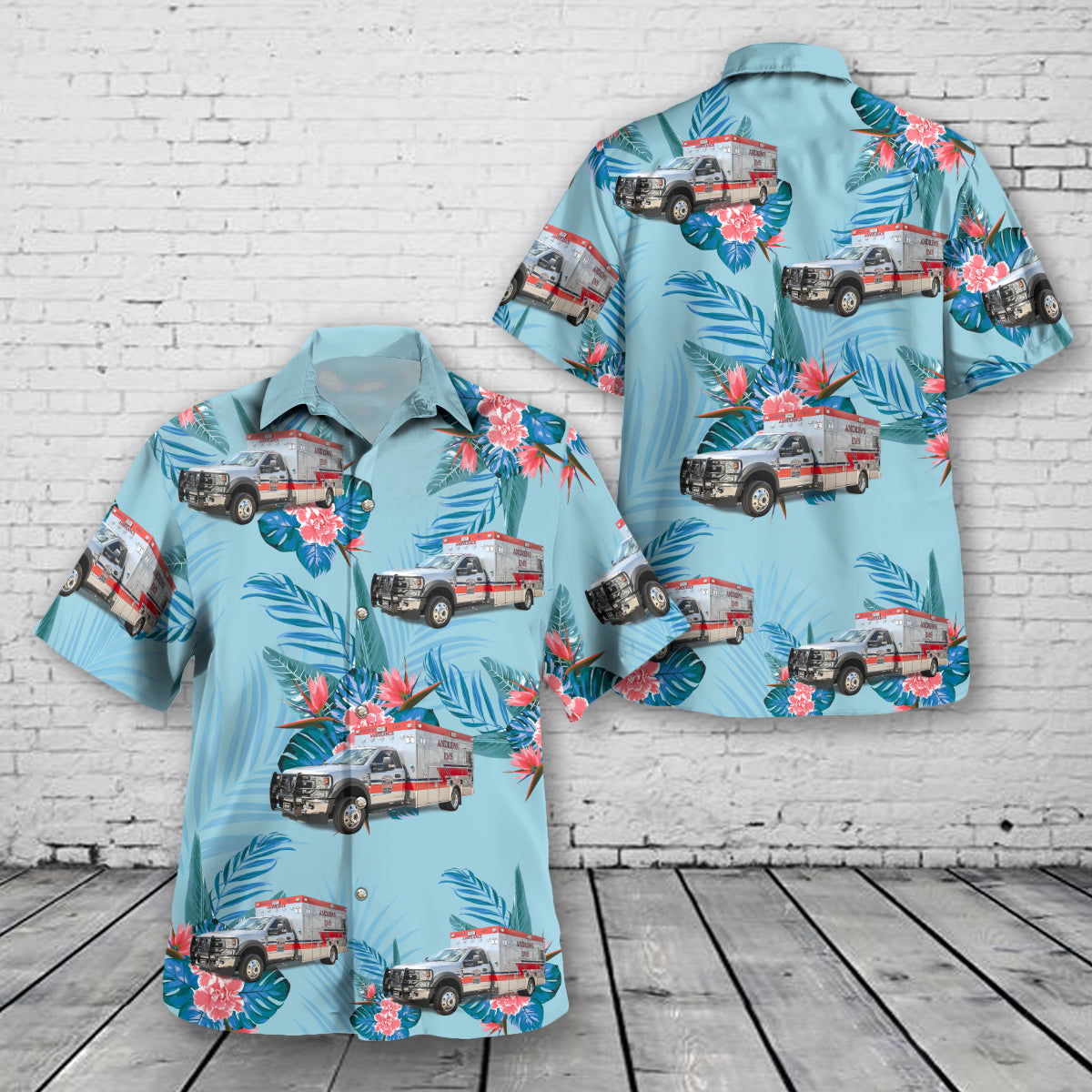 Andrews, Texas, Andrews EMS Hawaiian Shirt