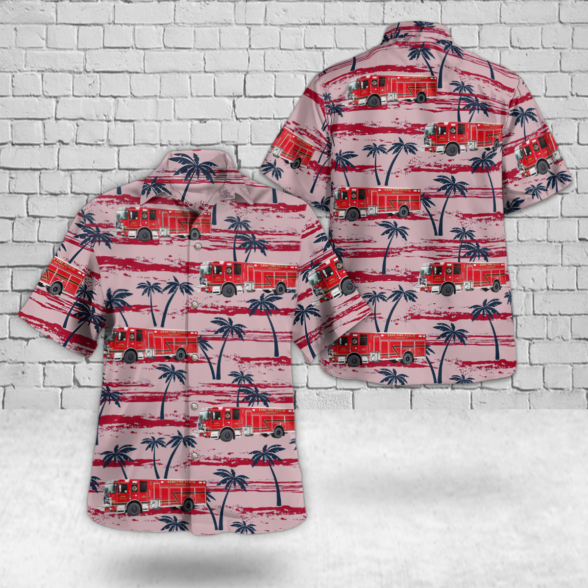 Anna, Texas, Anna Fire Department Hawaiian Shirt