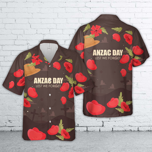 Anzac Day Hawaiian Shirt