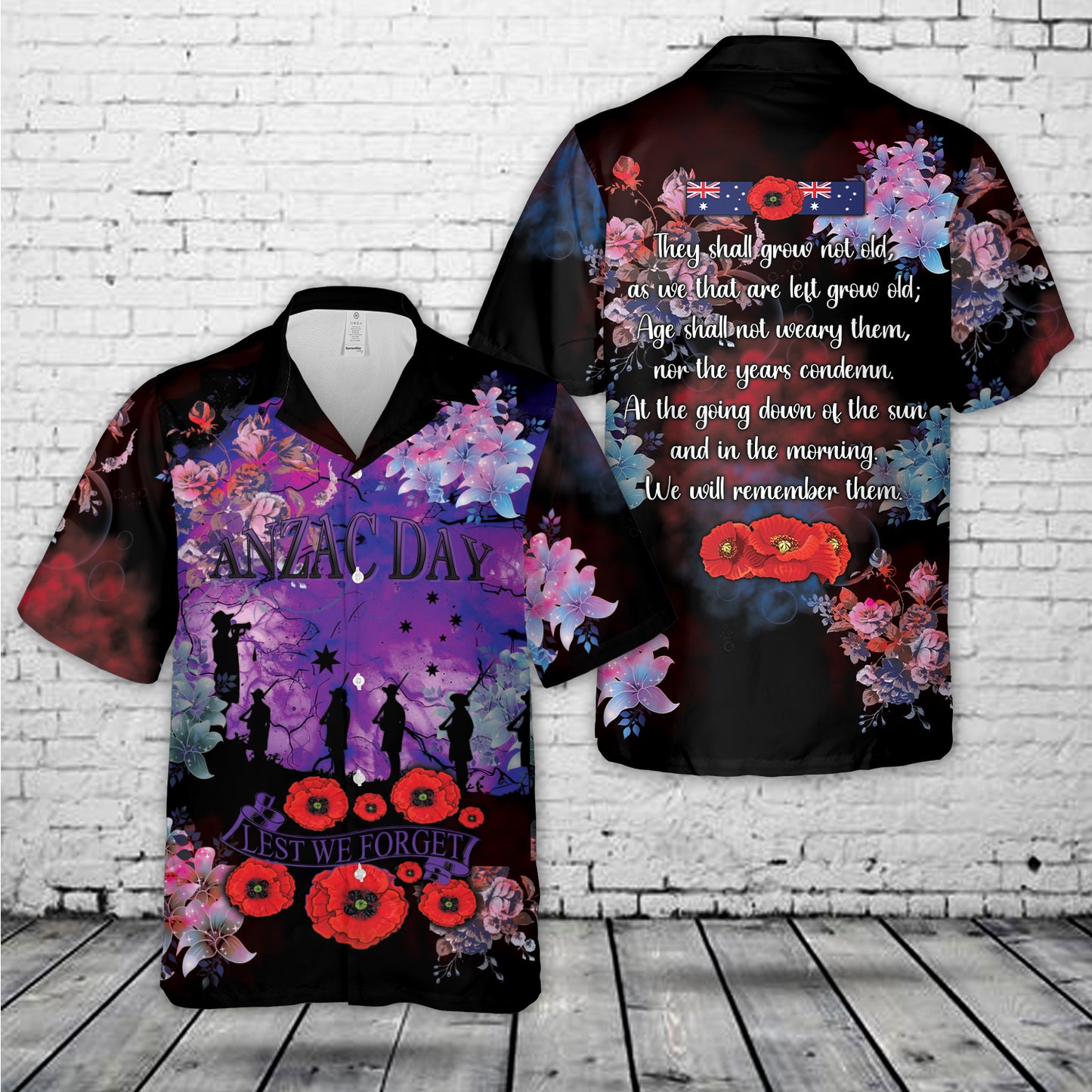 Anzac Day Lest We Forget 25th April Hawaiian Shirt