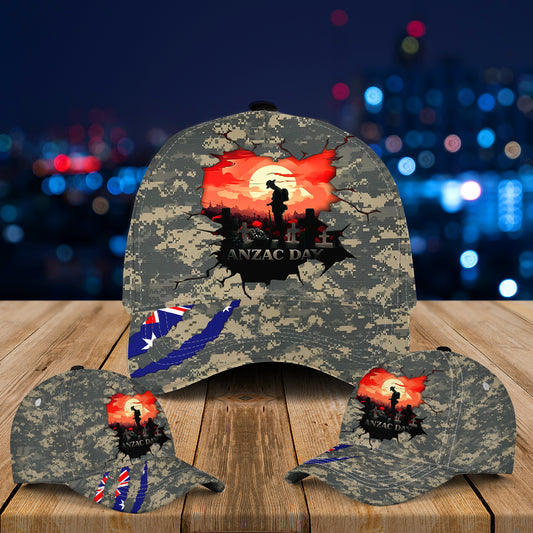 Anzac Day Lest We Forget Baseball Cap
