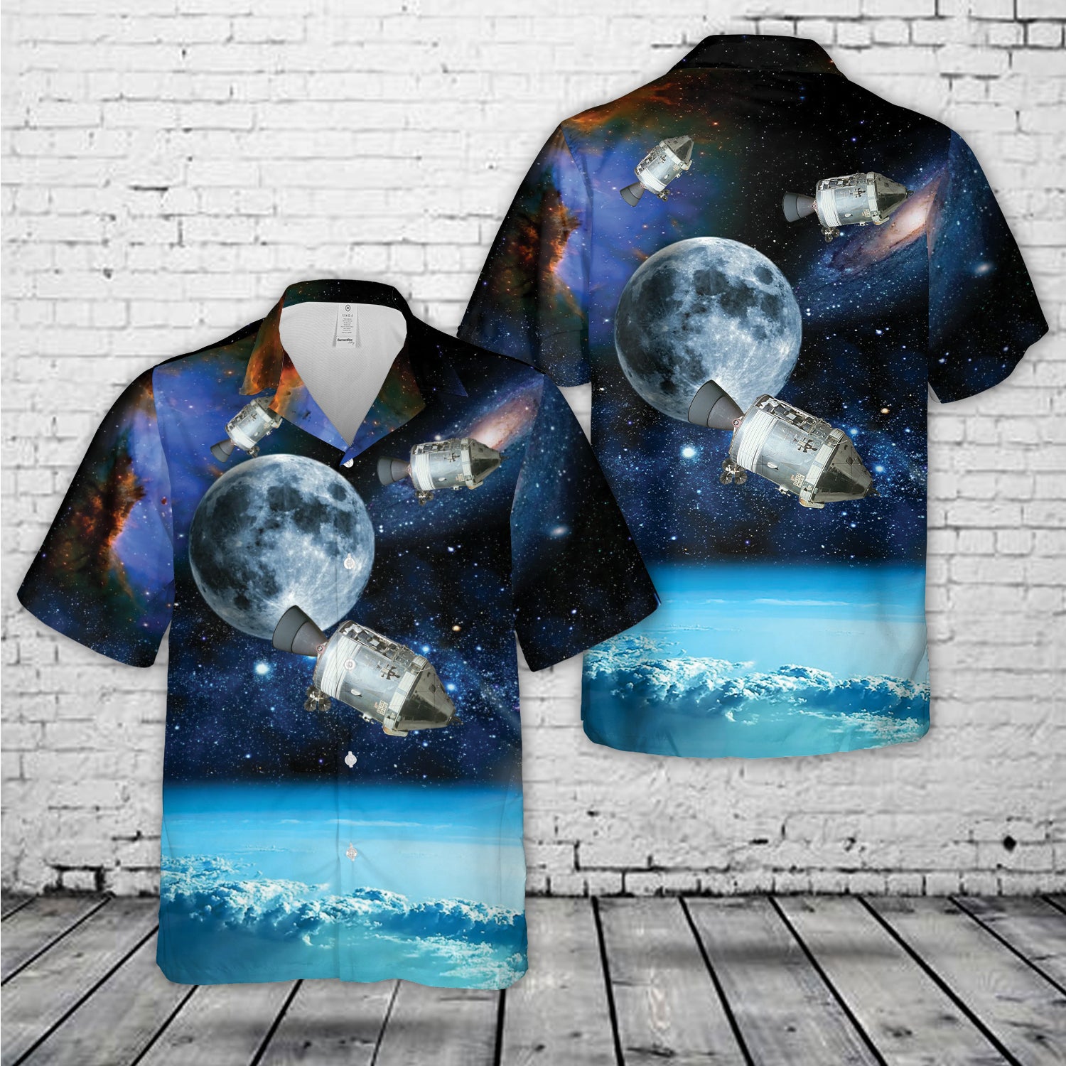 Apollo CSM Hawaiian Shirt