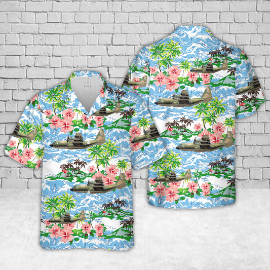 Argentina Air Force Lockheed KC-130H Hercules Hawaiian Shirt