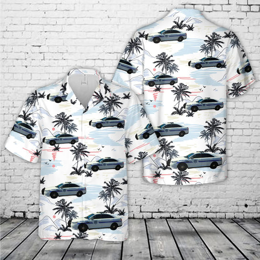 Arizona State Troopers Highway Patrol Ford Interceptor Hawaiian Shirt