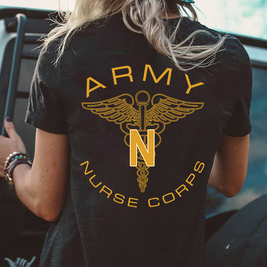 Army Nurse Corps Classic Unisex T-Shirt Gildan 5000 (Made In US) NLMP1904PT09