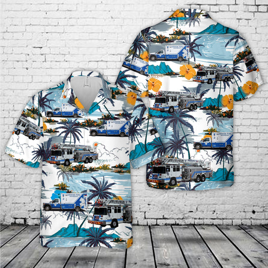 Arvada Fire Protection District Hawaiian Shirt