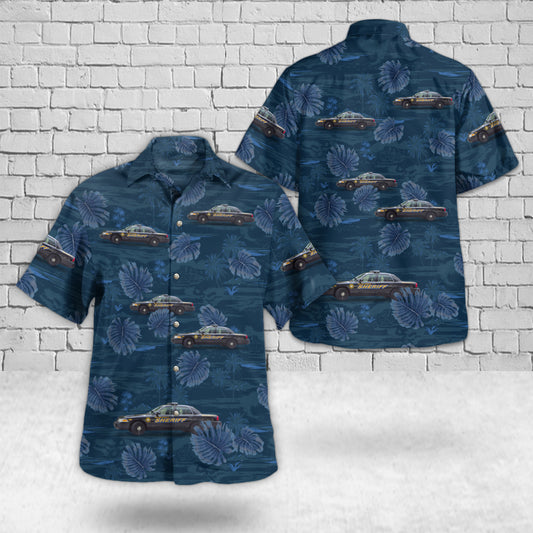 Atlanta, Georgia, Fulton County Sheriff Vehicles Hawaiian Shirt