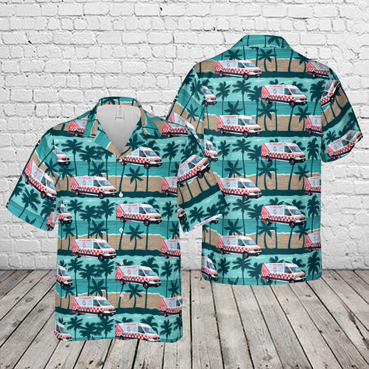 Auckland, New Zealand, New Zealand Air Ambulance Service Hawaiian Shirt