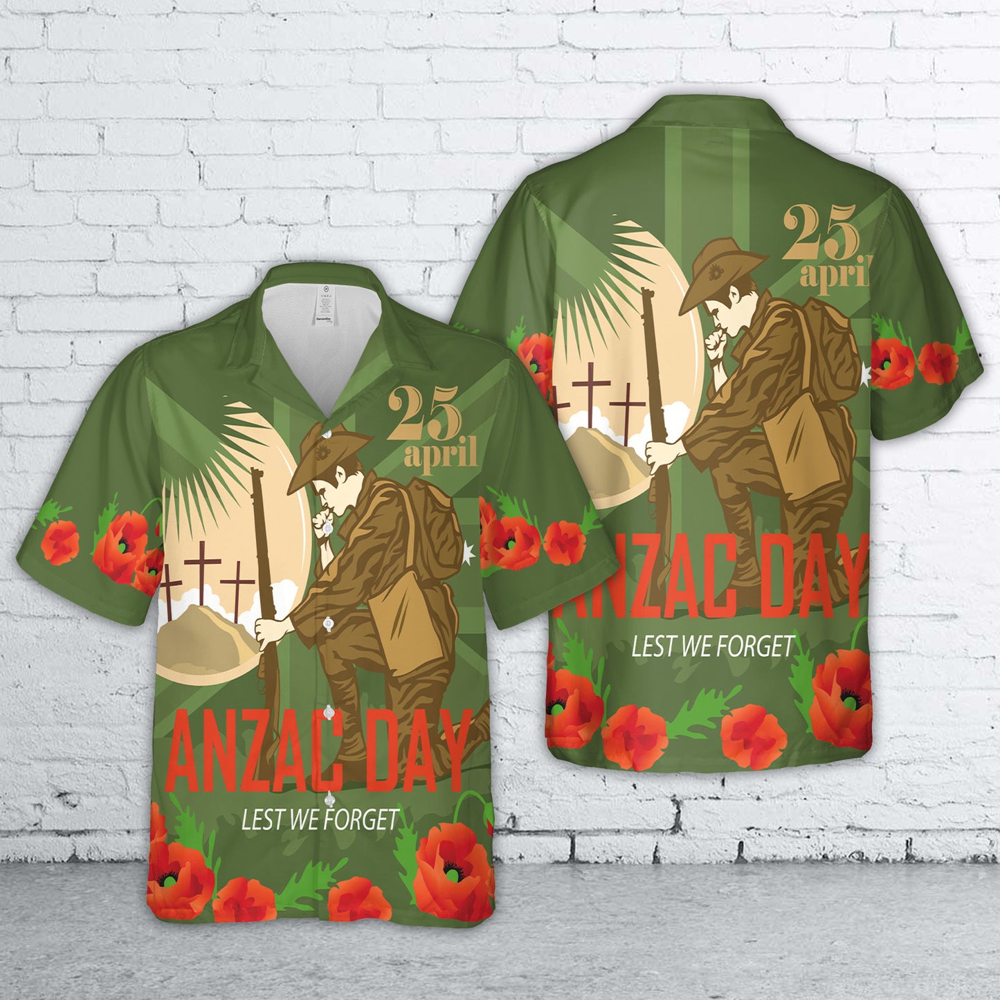 Australia Anzac Day Hawaiian Shirt