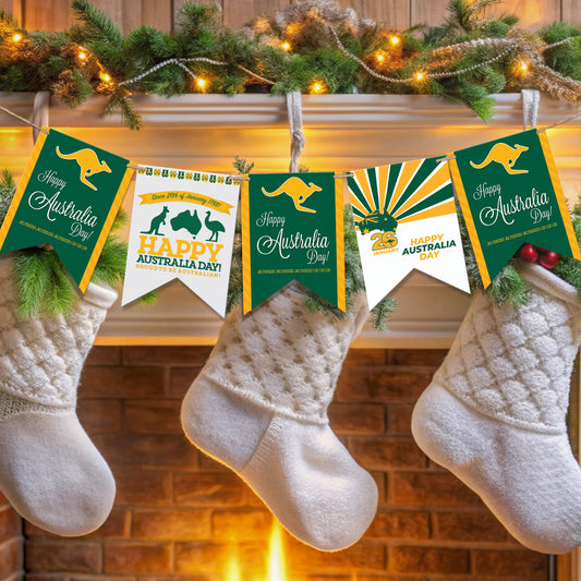 Australia Day Bunting Banner