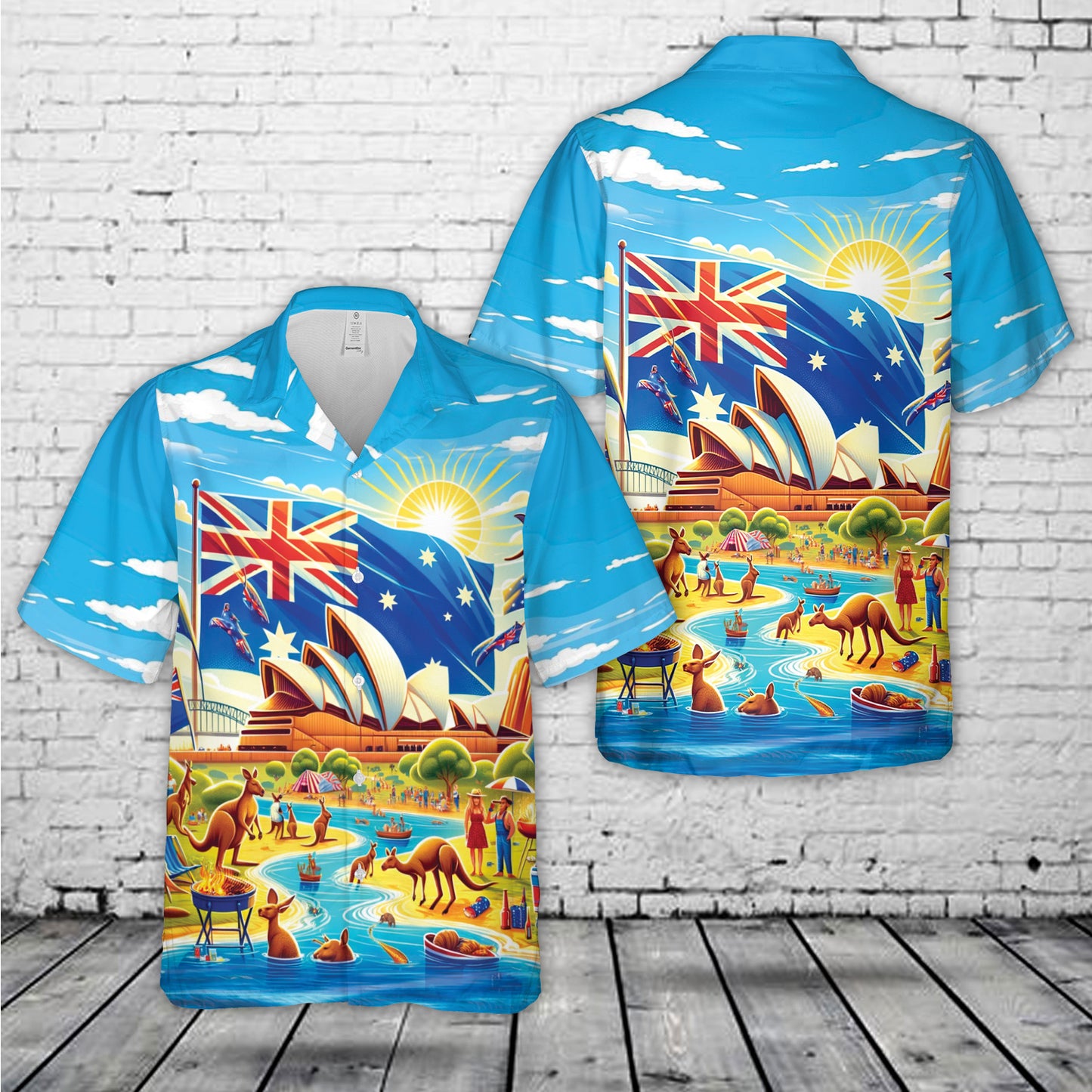 Australia Day Hawaiian Shirt