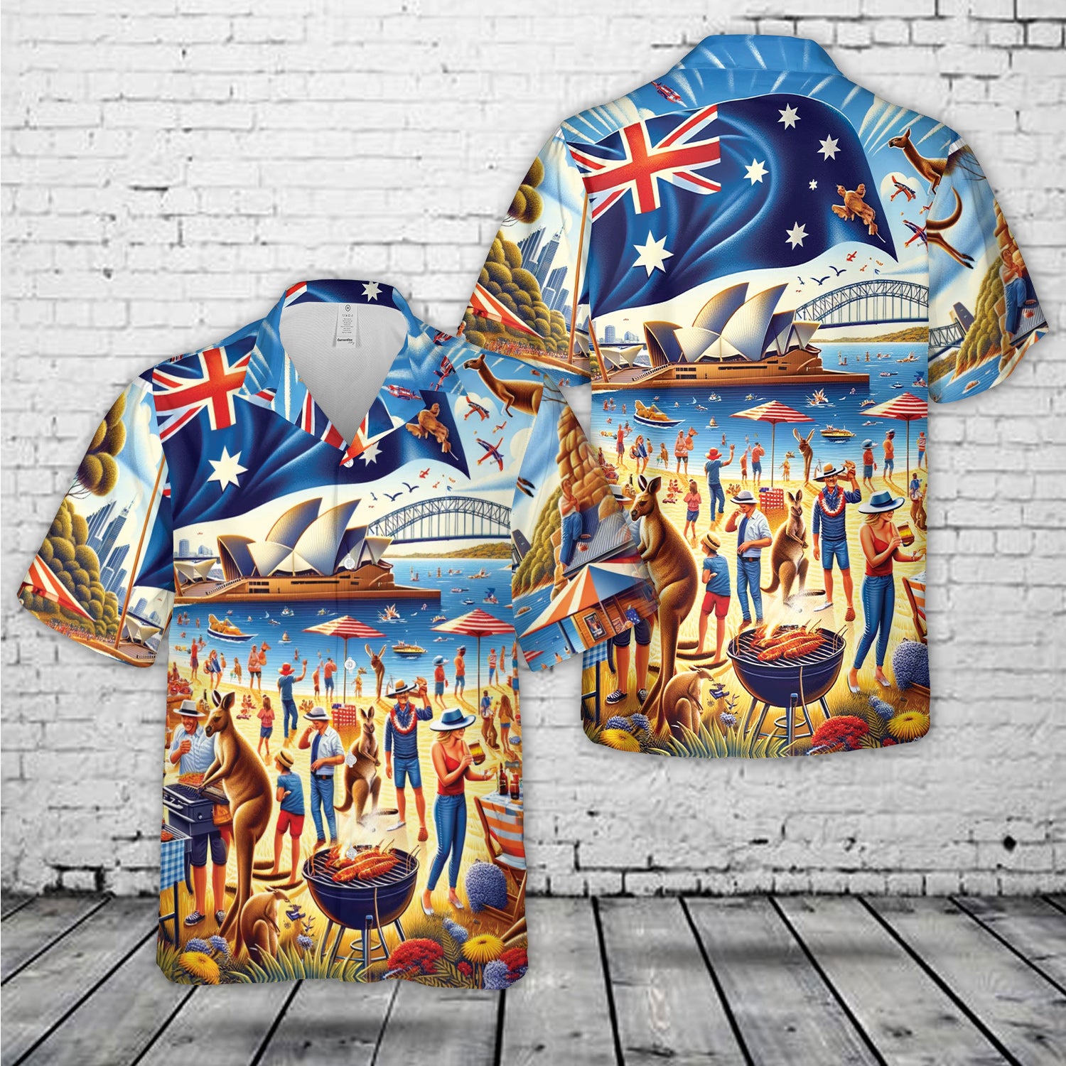 Australia Day Hawaiian Shirt