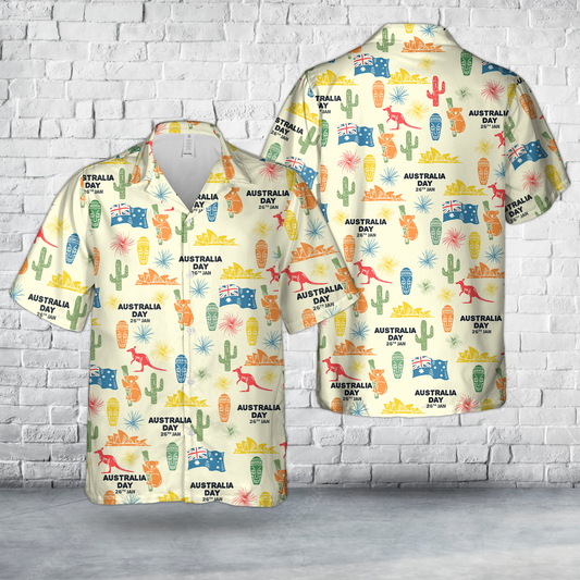 Australia Day Hawaiian Shirt