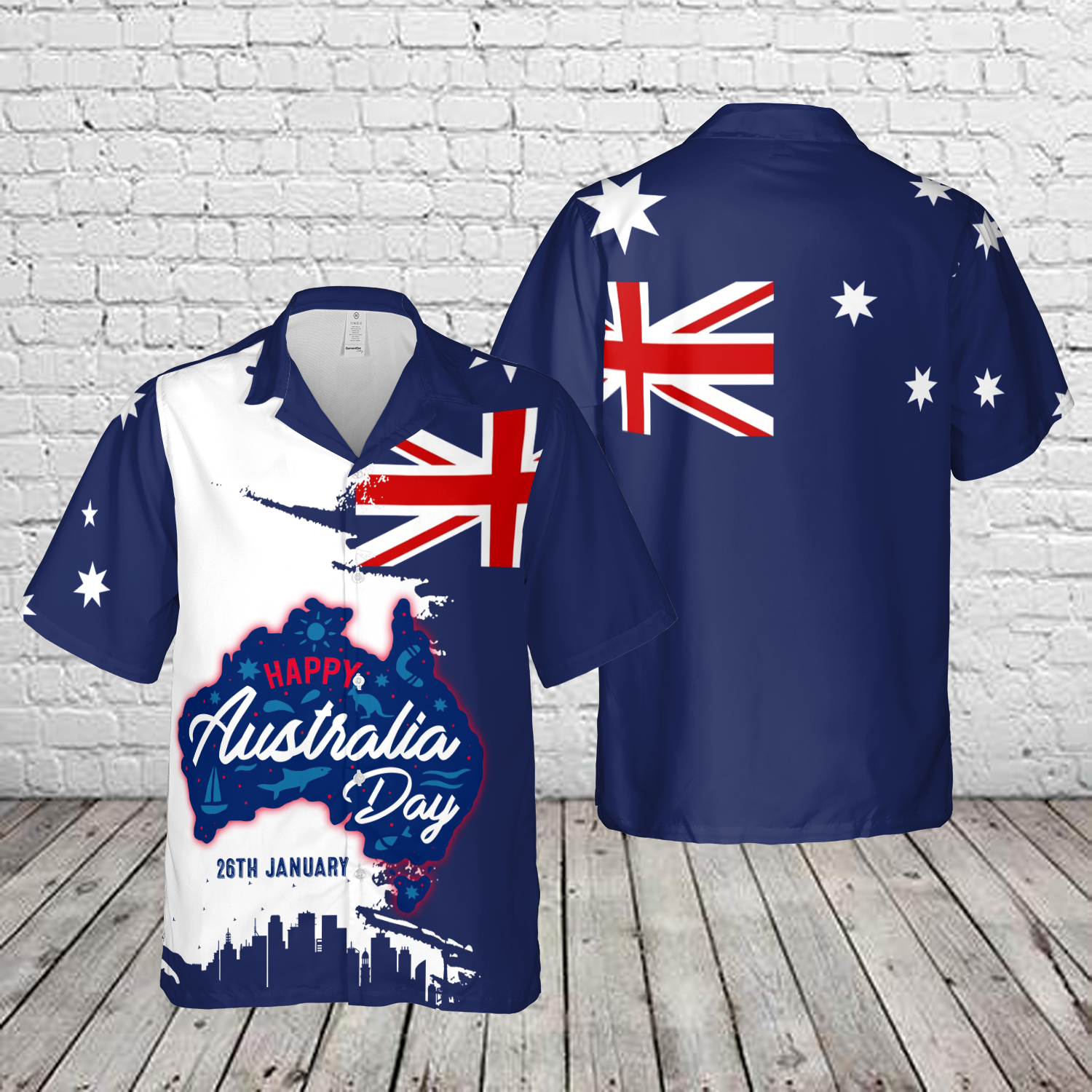 Australia Day Hawaiian Shirt