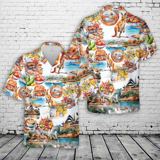 Australia Day Hawaiian Shirt