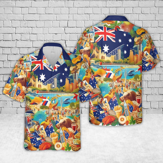 Australia Day Hawaiian Shirt