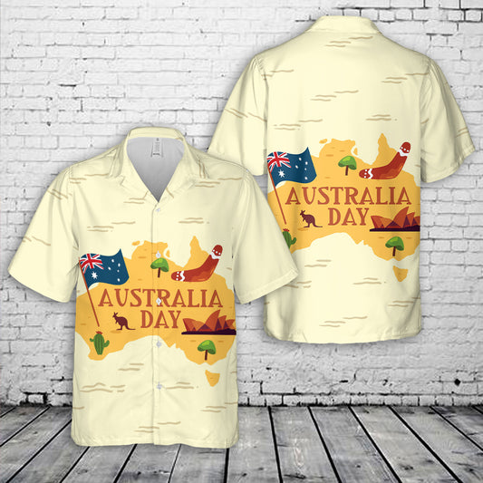 Australia Day Hawaiian Shirt