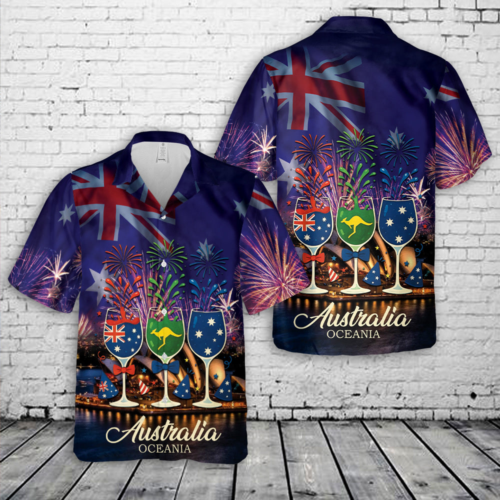 Australia Day Hawaiian Shirt