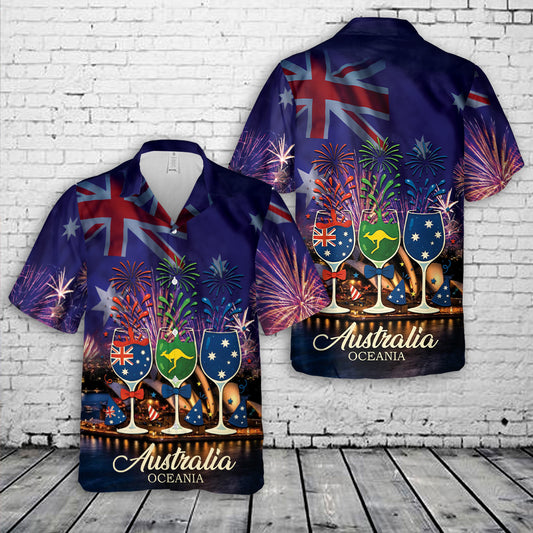 Australia Day Hawaiian Shirt