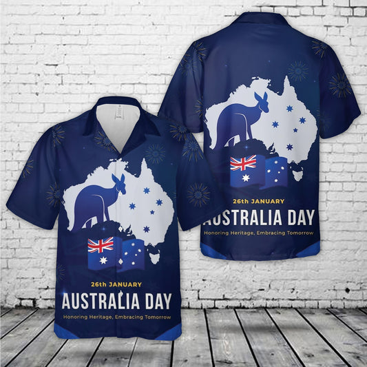 Australia Day National Day Celebration Hawaiian Shirt