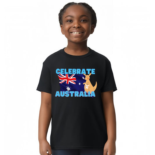 Australia Day Youth T-shirt Gildan 5000B (Made in AU)